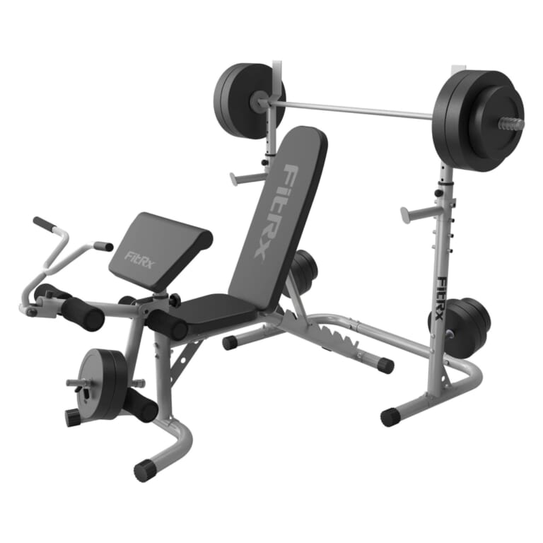 FitRx Weight Bench with Squat Rack for $99 + free shipping