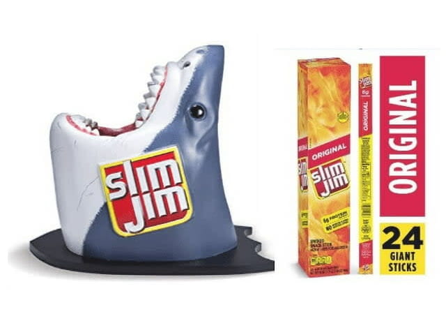 Slim Jim Limited Edition Shark Head w/ 24 Giant Sticks for $40 + free shipping