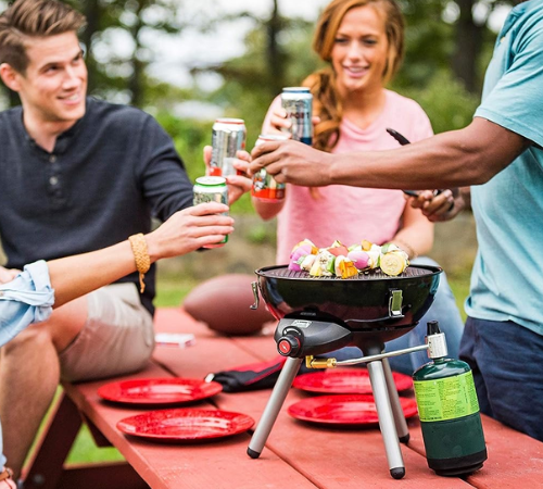 Coleman 24-Piece Speckled Enamelware Dinnerware Set $19.97 (Reg. $55)