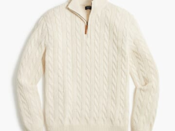 J.Crew Factory Sweater Sale: 60% off + free shipping w/ $99