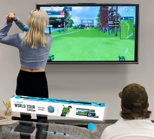 Today Only! Home Golf Simulator $173 Shipped Free (Reg. $249) – Access 38,000+ Golf Courses Worldwide