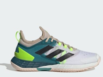 adidas Men's Adizero Ubersonic 4.1 Tennis Shoes for $32 + free shipping