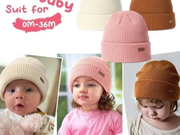 THREE Toddler Beanie Hats $11.39 After Code + Coupon (Reg. $19) – $3.80 Each