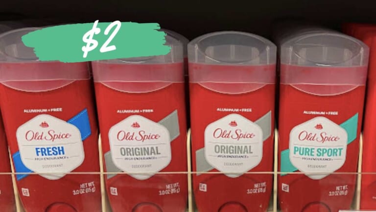 $2 Old Spice Deodorant at Walgreens