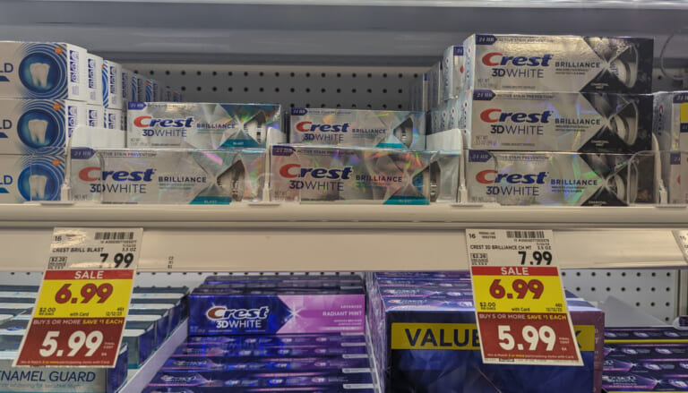 Crest Pro-Health Premium Toothpaste As Low As $1.99 At Kroger (Regular Price $7.99)