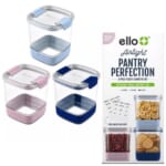 Ello Food Storage Canisters with Lid 3-Piece Set $11.83 (Reg. $34) – $3.94 Each