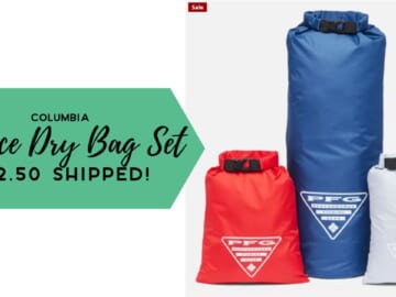 Columbia Deal | 3-Piece Dry Bag Set $12.50 Shipped