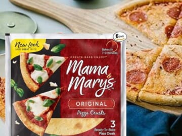 Mama Mary’s Traditional Pizza Crust, 18-Count as low as $4.73 Shipped Free (Reg. $5.56) – 26¢/Crust