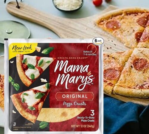 Mama Mary’s Traditional Pizza Crust, 18-Count as low as $4.73 Shipped Free (Reg. $5.56) – 26¢/Crust