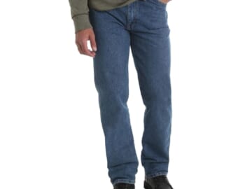 Wrangler Men's Rustler Jeans for $12 + free shipping w/ $35