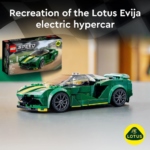 LEGO Speed Champions 247-Piece Lotus Evija Car Model Building Kit $15.99 (Reg. $20)