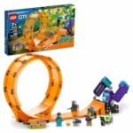 LEGO City Stuntz Smashing Chimpanzee Stunt Loop 60338 with Flywheel Toy