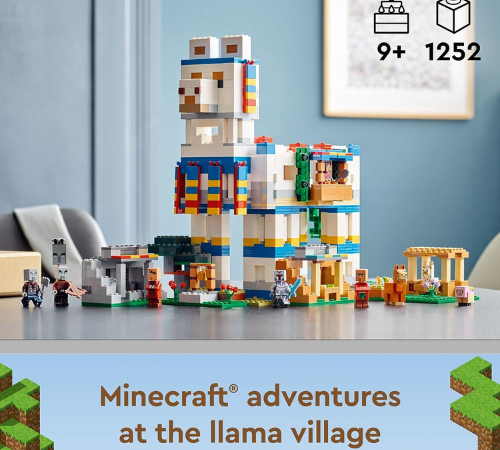 LEGO Minecraft 1,252-Piece The Llama Village Farm House Toy Building Set $97.49 Shipped Free (Reg. $130) – LOWEST PRICE