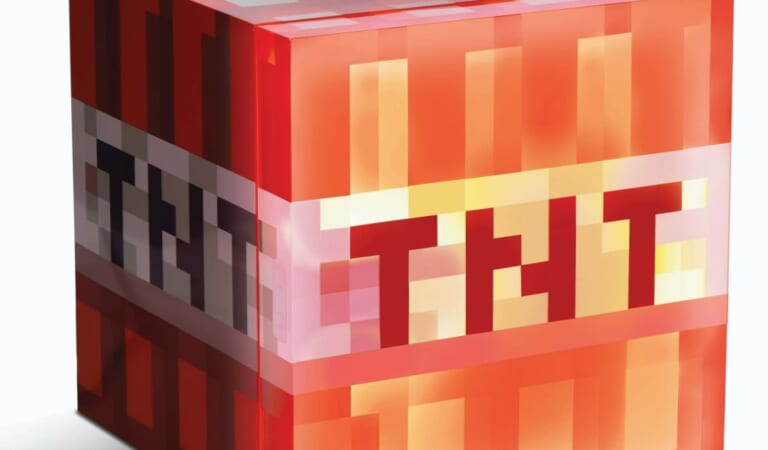 Minecraft Red TNT 9-Can Mini Fridge for $32 + free shipping w/ $35