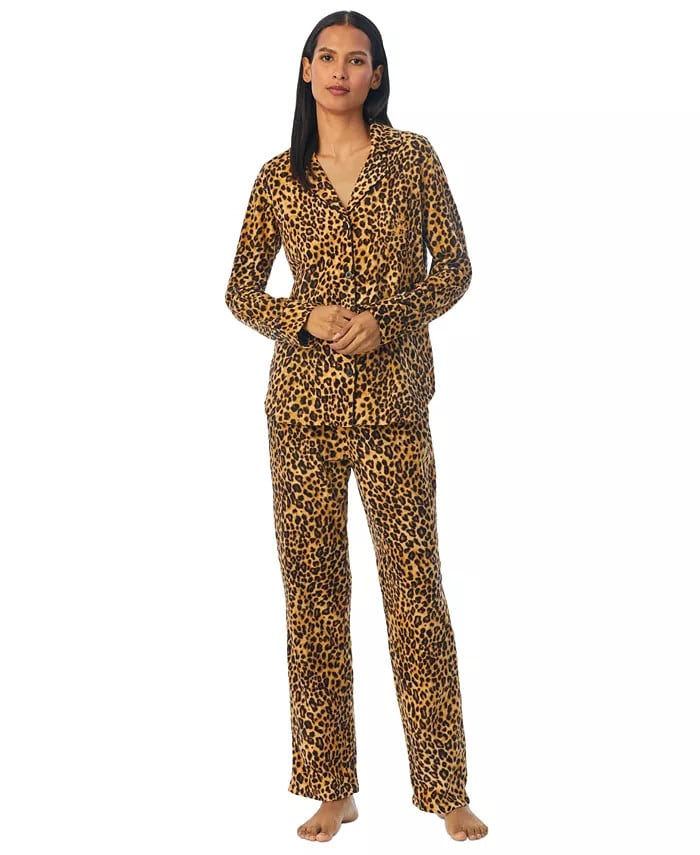 Lauren Ralph Lauren Women's 2-Piece Fleece Pajamas Set for $40 + free shipping