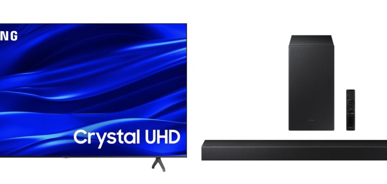 Samsung UN75TU690TFXZA TU690T Series 75" 4K UHD Smart TV w/ Soundbar for $550 + free shipping