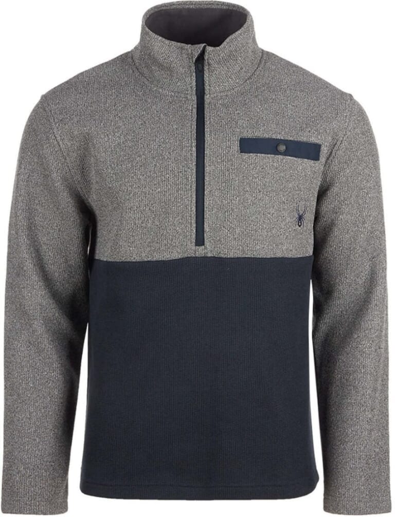 Spyder Men's Medallion Half Zip Pullover for $28 + free shipping