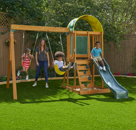 KidKraft Ainsley Wooden Outdoor Swing Set only $279 shipped!