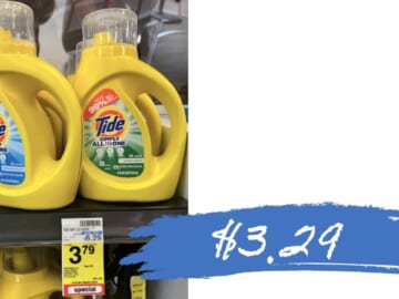 $3.29 Tide Simply Laundry Detergent at CVS