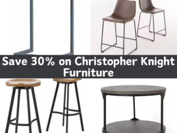 Today Only! Save 30% on Christopher Knight Furniture from $26.94 (Reg. $38.49+)