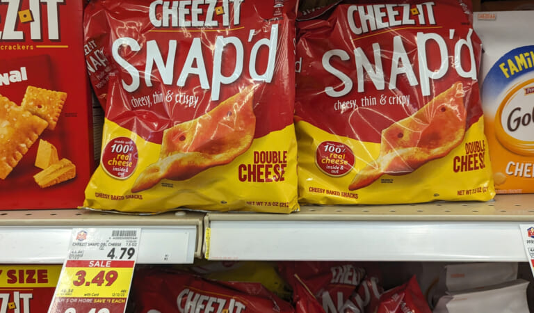 Cheez-It Snap’d Or Puff’d Crackers As Low As $1.74 At Kroger