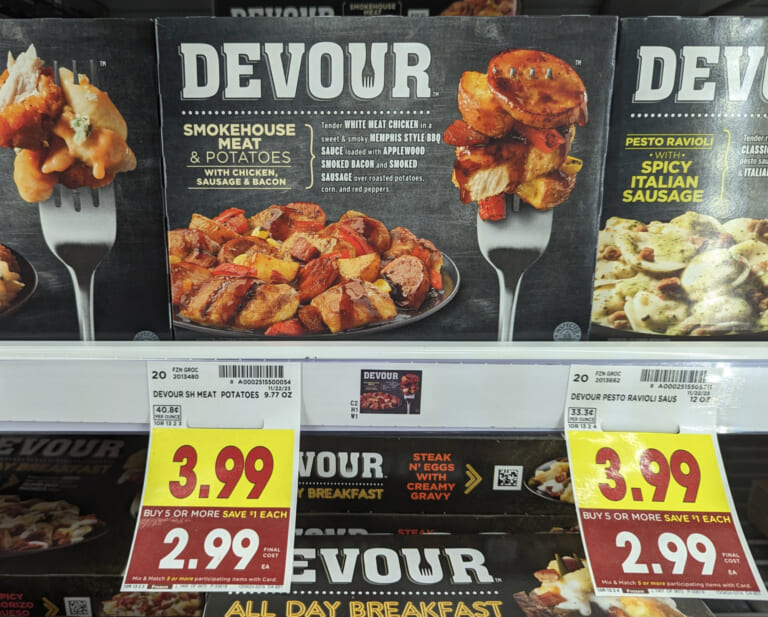 Devour Entrees Just $1.99 At Kroger