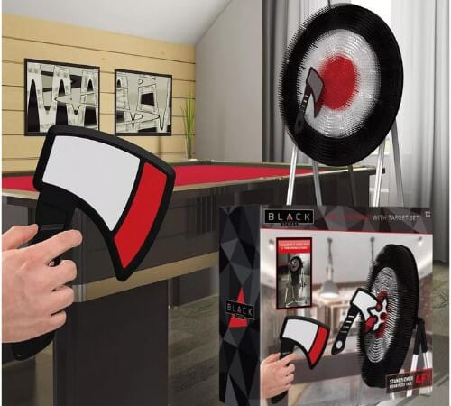 Plastic Axe Throwing Target Set $34.99 Shipped Free (Reg. $100) – with 3 Plastic axes