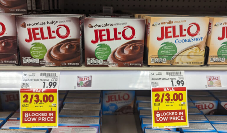 Get Jell-O Pudding And Gelatin Boxes Just $1.35 At Kroger