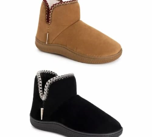 Muk Luks Women’s Slipper Booties only $12.99 (Reg. $36!)