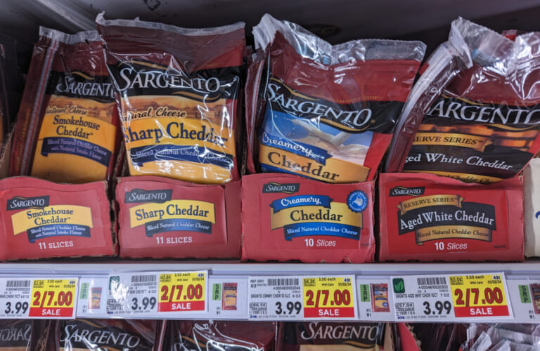 Sargento Cheese Slices Just $3.13 Per Pack At Kroger