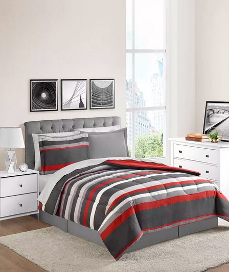 Reversible 8-Piece Comforter Sets only $34.99 shipped!