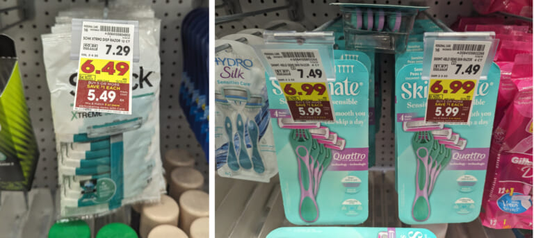 Schick Disposable Razors As Low As $1.49 At Kroger