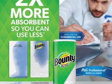 Bounty 12-Pack Select-A-Size 90-Sheet 2-Ply Paper Towels $19.99 Shipped Free (Reg. $33.89) – $1.67/90-Sheet Roll – 2¢/Sheet