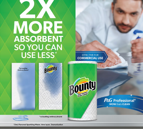 Bounty 12-Pack Select-A-Size 90-Sheet 2-Ply Paper Towels $19.99 Shipped Free (Reg. $33.89) – $1.67/90-Sheet Roll – 2¢/Sheet