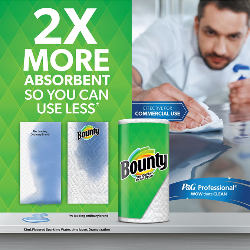 Bounty 12-Pack Select-A-Size 90-Sheet 2-Ply Paper Towels $19.99 Shipped Free (Reg. $33.89) – $1.67/90-Sheet Roll – 2¢/Sheet