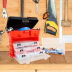 Portable Tool Storage Box with 4 Multi-Compartment Trays $16.33 (Reg. $25.67) – LOWEST PRICE