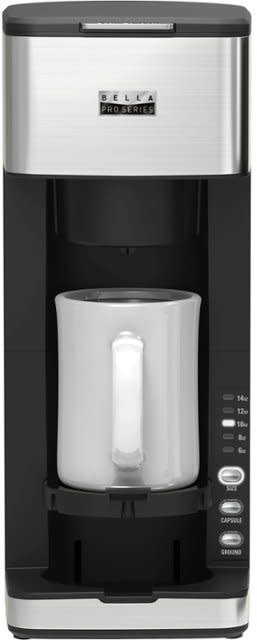 Bella Pro Series Dual Brew Single Serve Coffee Maker for $35 + free shipping