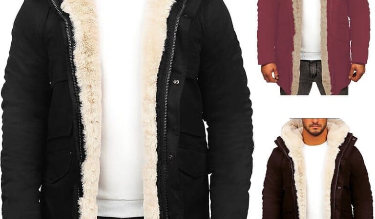 Usportsjournal Men's Winter Coat for $32 + free shipping