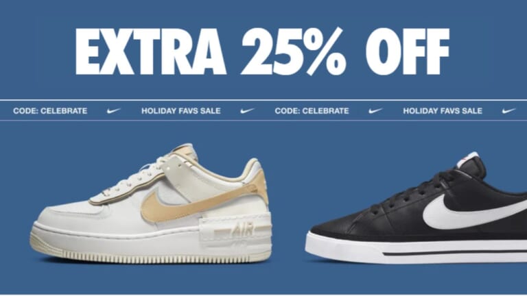 Nike | Extra 25% Off Sale Styles With Code