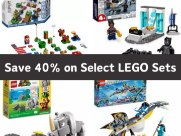 Today Only! Save 40% on Select LEGO Sets from $3.35 (Reg. $6.99+)