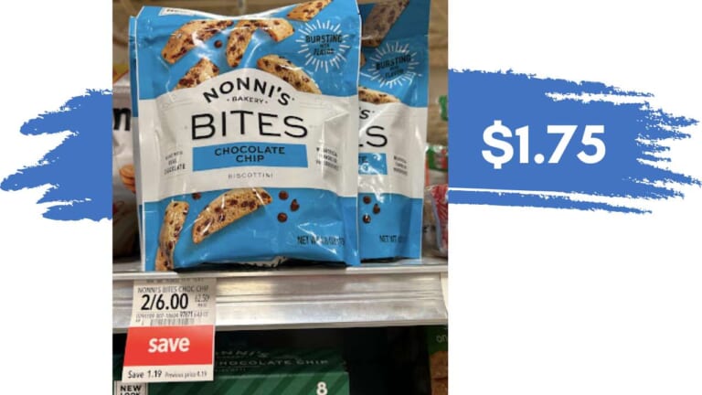 $1.75 Nonni’s Biscotti at Publix