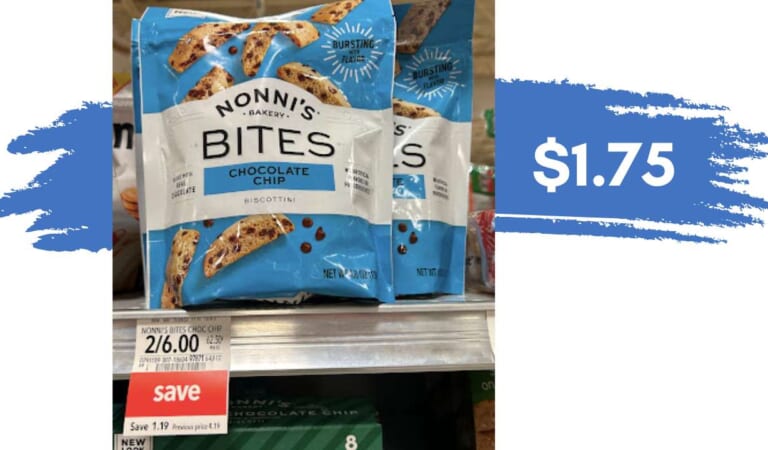 $1.75 Nonni’s Biscotti at Publix