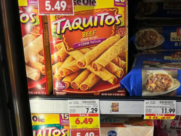 Jose Ole Taquitos or Mini Tacos Just $3.74 At Kroger (Regular Price $7.29)