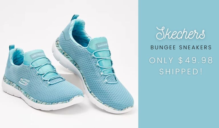 Skechers Bungee Sneakers $49.98 (reg. $75) at QVC