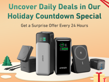 Anker Holiday Sale: Up to 50% Off Power Banks, Wireless Chargers, and more!