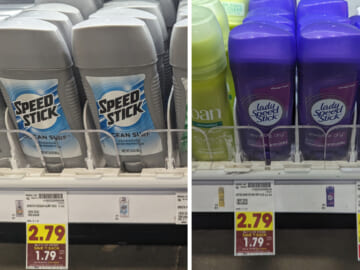 Speed Stick Deodorant As Low As $1.04 At Kroger