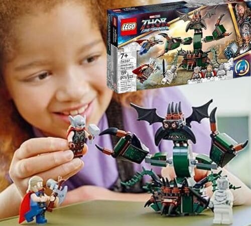 LEGO Marvel Attack on New Asgard Thor & Monster 159-Piece Set $12 (Reg. $20)