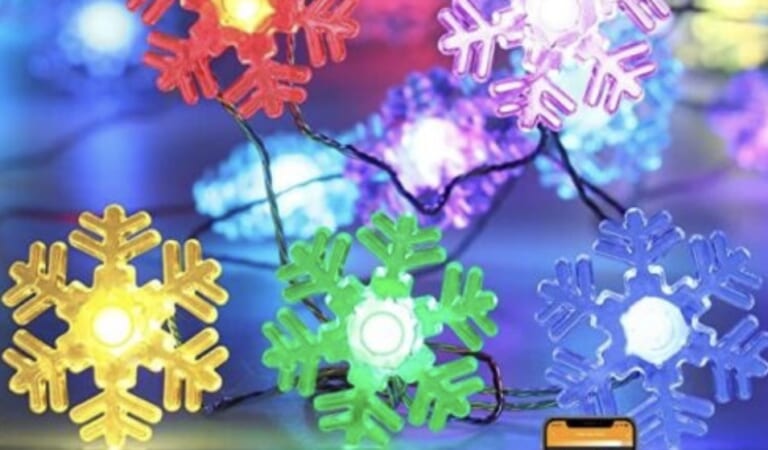 Smart USB-Powered Christmas Fairy Lights only $6.99 shipped!