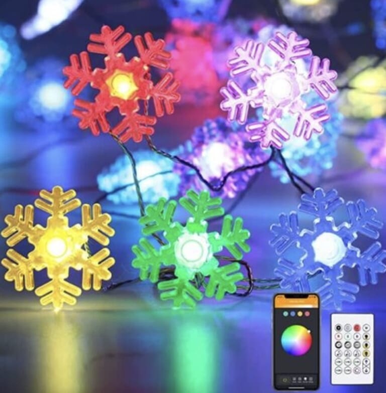 Smart USB-Powered Christmas Fairy Lights with 20 LED Lights