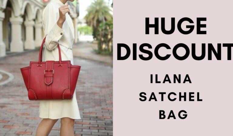 Discount on Ilana Satchel Bag!